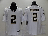 Nike Saints 2 Jameis Winston White Vapor Untouchable Limited Jersey,baseball caps,new era cap wholesale,wholesale hats